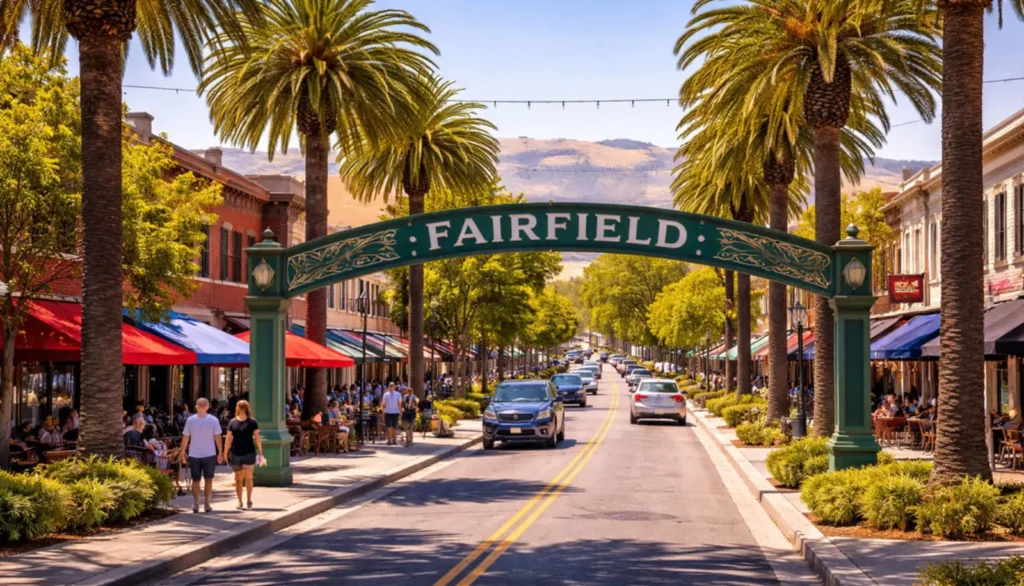 View of Fairfield, CA — service area for ABD Inspections deck and balcony assessments
