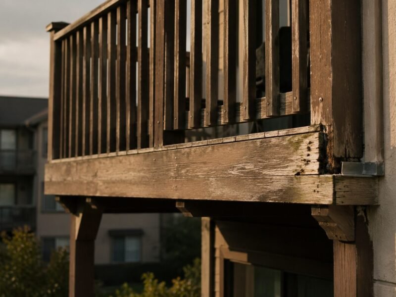 Condo Balcony Waterproofing & Railing Upgrade (SB 326) — completed project in Citrus Heights, CA