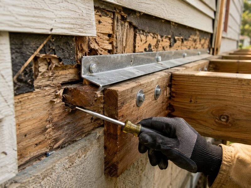 Multi-Unit Apartment Deck Reconstruction (SB 721 Compliance) — condition before the repair (1)