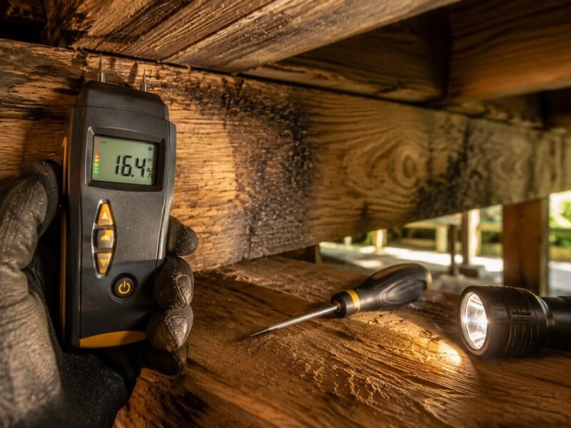 Multi-Unit Apartment Deck Reconstruction (SB 721 Compliance) — condition before the repair (2)