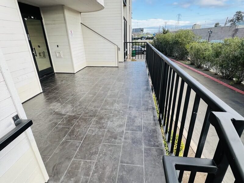 Apartment Stair & Landing Replacement for SB 721 Compliance — completed project in West Sacramento, CA