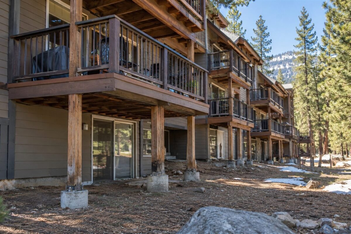 Deck Inspection and Post Base Reconstruction After Snowmelt — South Lake Tahoe