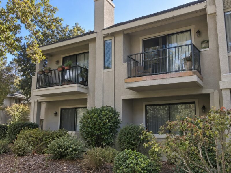 Condominium balconies at a Walnut Creek association being assessed during an HOA balcony inspection