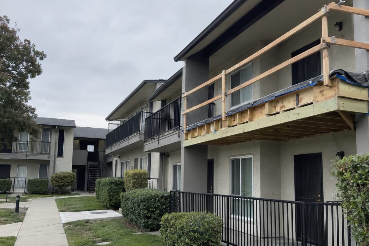 Guardrail and Landing Repairs Across an 88-Unit Stockton Apartment Complex (SB 721)